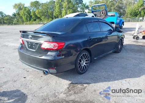 2013 Toyota Corolla S из США, поврежденный, VIN 2T1BU4EE8DC033848